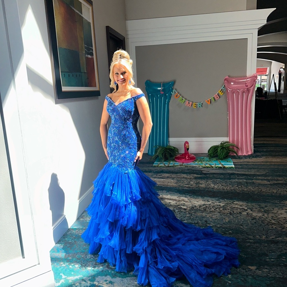 One of a kind Jovani Couture